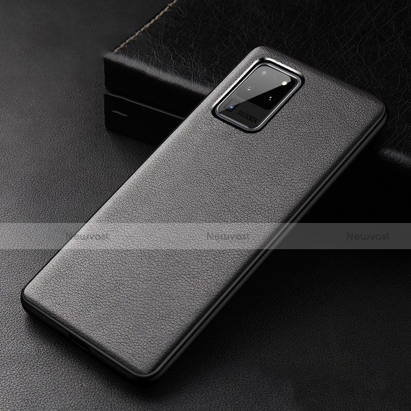 Soft Luxury Leather Snap On Case Cover R02 for Samsung Galaxy S20 Ultra 5G