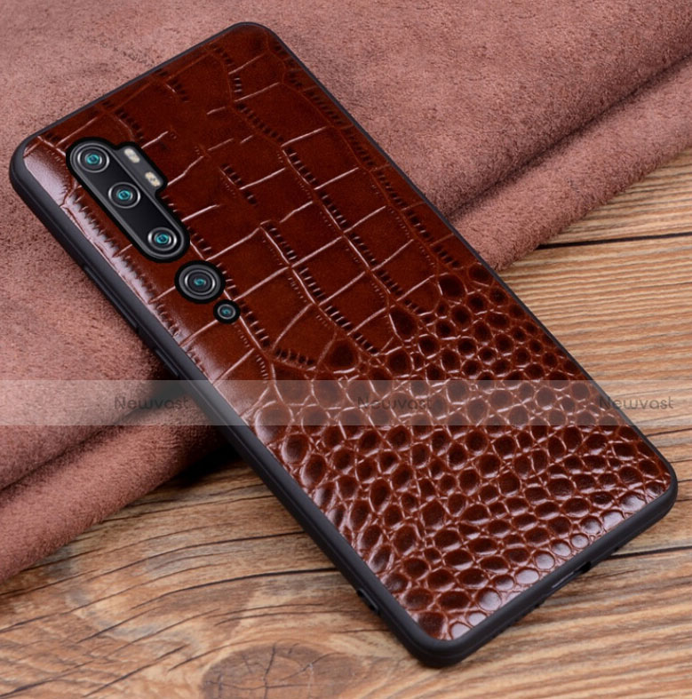 Soft Luxury Leather Snap On Case Cover R02 for Xiaomi Mi Note 10 Pro