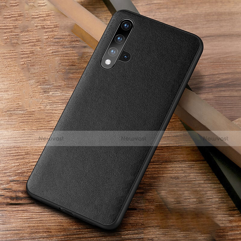 Soft Luxury Leather Snap On Case Cover R03 for Huawei Honor 20