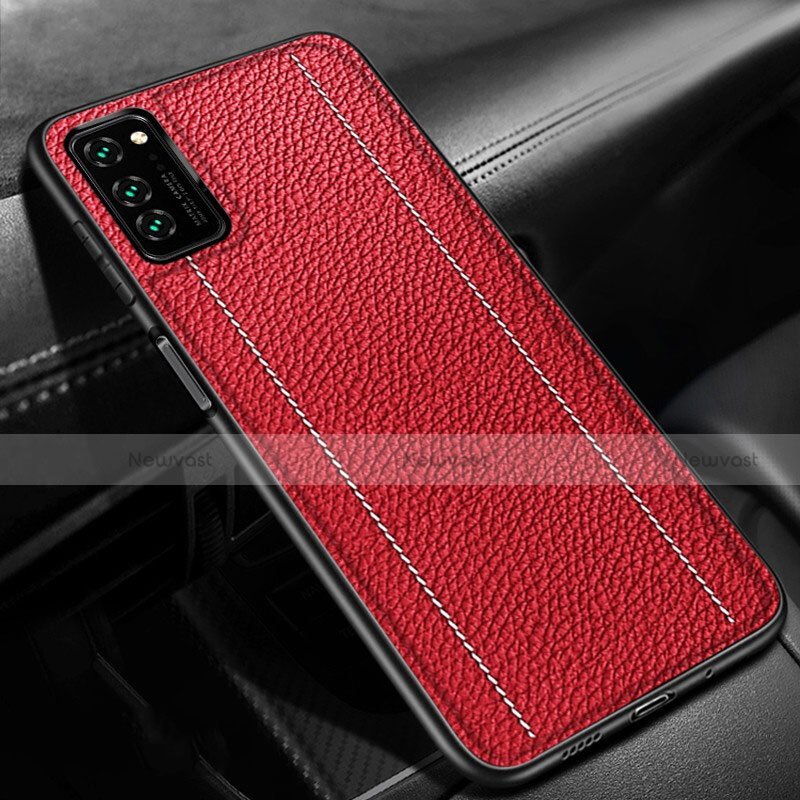 Soft Luxury Leather Snap On Case Cover R03 for Huawei Honor V30 Pro 5G