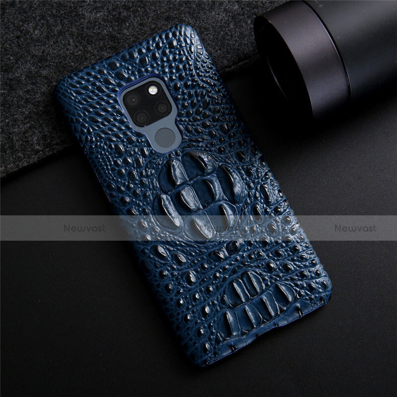 Soft Luxury Leather Snap On Case Cover R03 for Huawei Mate 20
