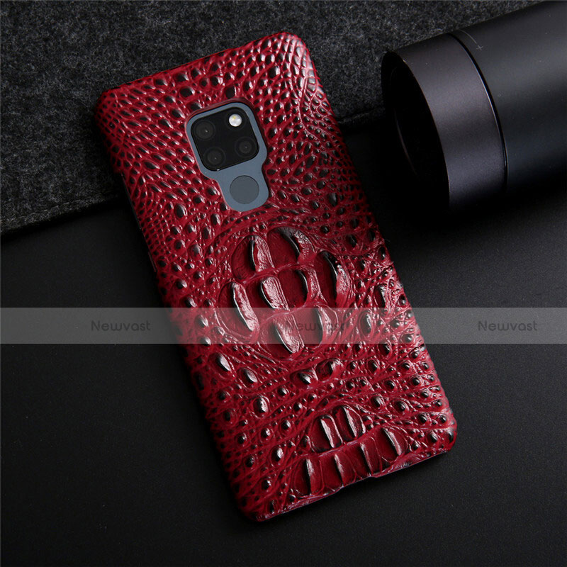 Soft Luxury Leather Snap On Case Cover R03 for Huawei Mate 20