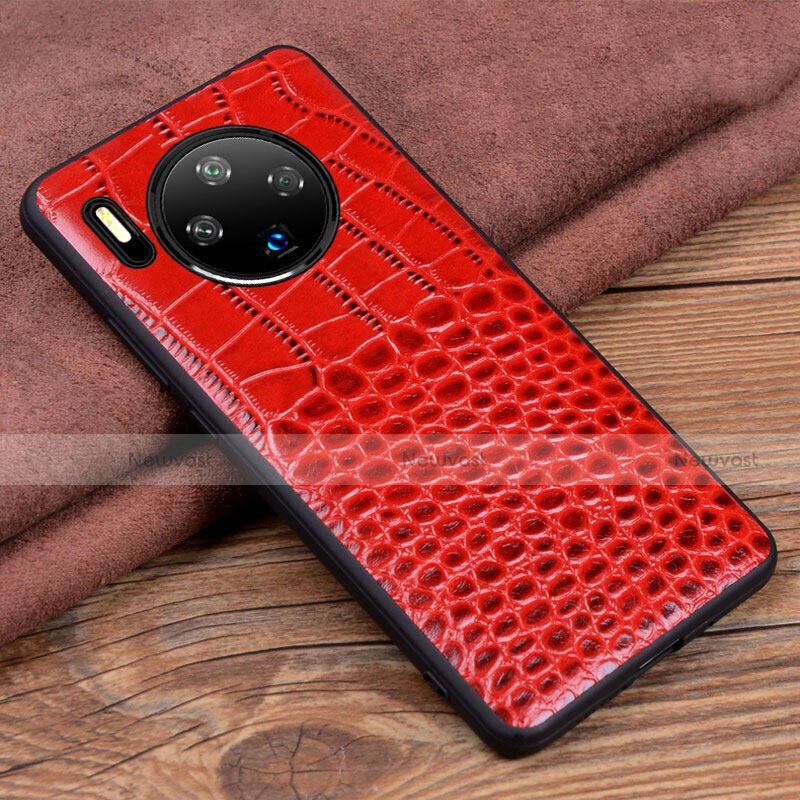 Soft Luxury Leather Snap On Case Cover R03 for Huawei Mate 30 5G