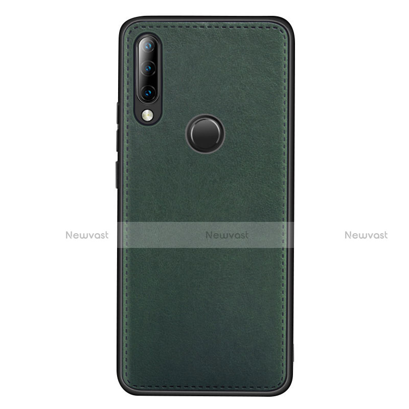 Soft Luxury Leather Snap On Case Cover R03 for Huawei Nova 4e