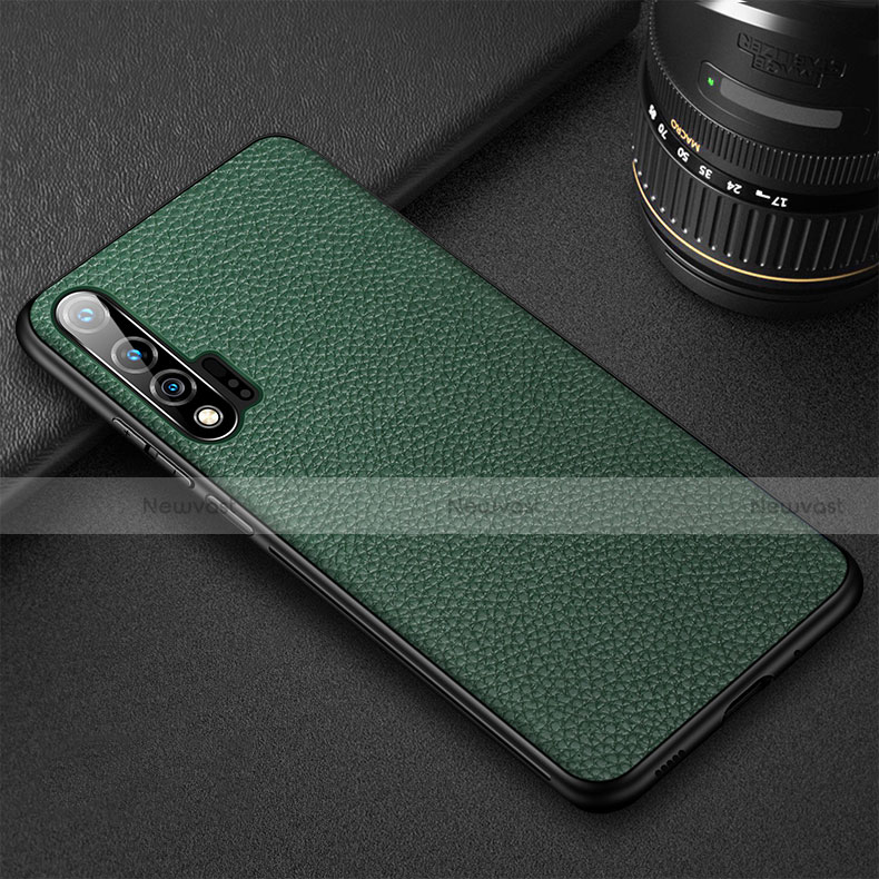 Soft Luxury Leather Snap On Case Cover R03 for Huawei Nova 6 5G