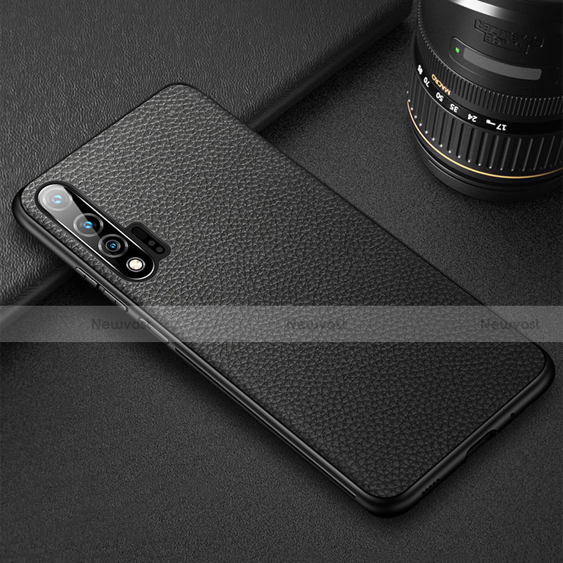 Soft Luxury Leather Snap On Case Cover R03 for Huawei Nova 6 5G