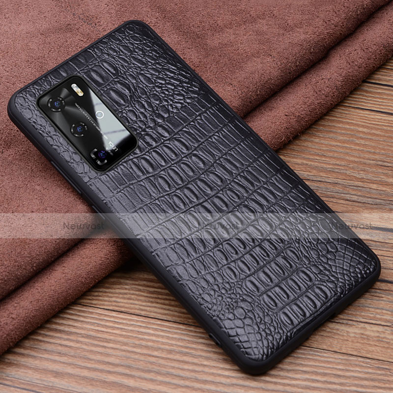 Soft Luxury Leather Snap On Case Cover R03 for Huawei P40 Pro