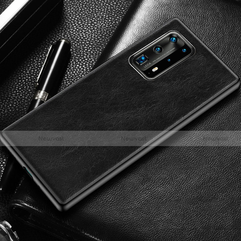 Soft Luxury Leather Snap On Case Cover R03 for Huawei P40 Pro+ Plus