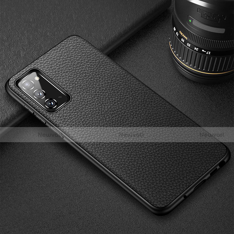 Soft Luxury Leather Snap On Case Cover R03 for Samsung Galaxy Note 20 5G