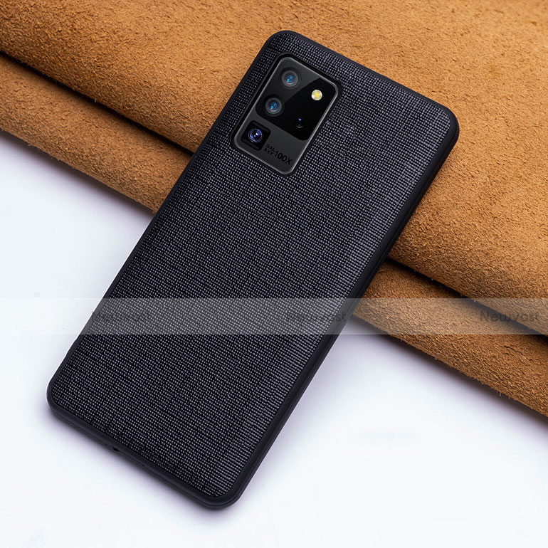 Soft Luxury Leather Snap On Case Cover R03 for Samsung Galaxy S20 Ultra 5G