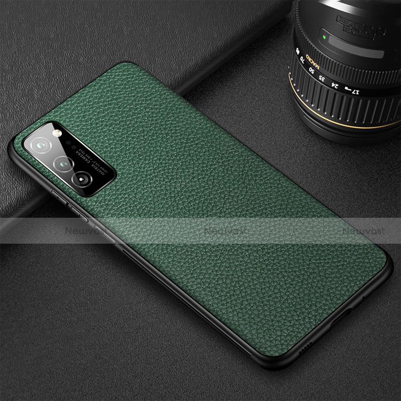 Soft Luxury Leather Snap On Case Cover R04 for Huawei Honor View 30 5G