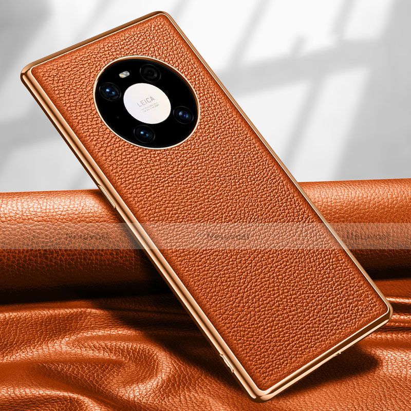 Soft Luxury Leather Snap On Case Cover R04 for Huawei Mate 40 Pro