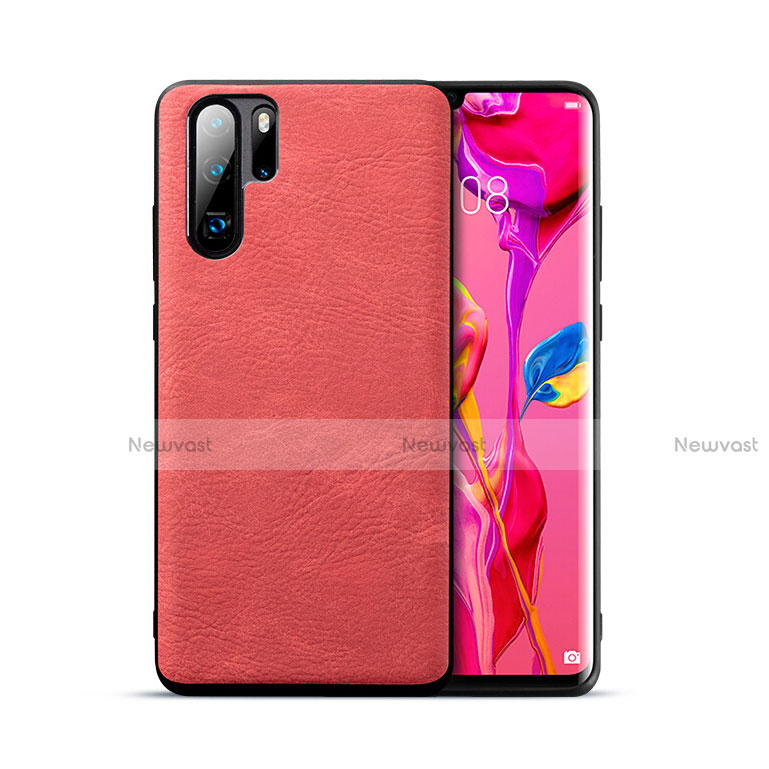 Soft Luxury Leather Snap On Case Cover R04 for Huawei P30 Pro New Edition