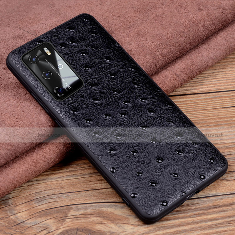 Soft Luxury Leather Snap On Case Cover R04 for Huawei P40 Pro