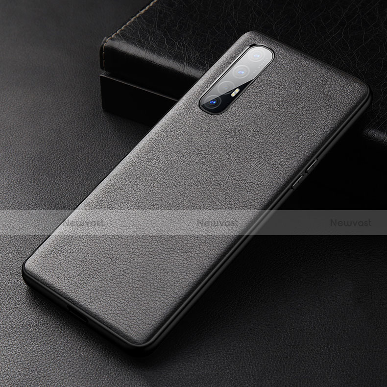 Soft Luxury Leather Snap On Case Cover R04 for Oppo Find X2 Neo