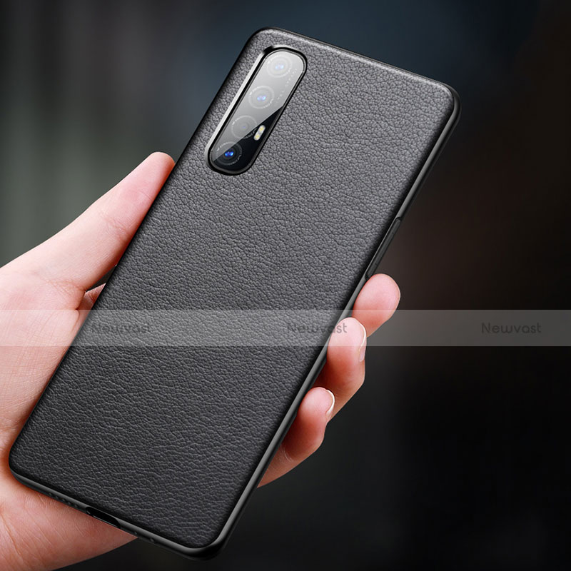 Soft Luxury Leather Snap On Case Cover R04 for Oppo Find X2 Neo