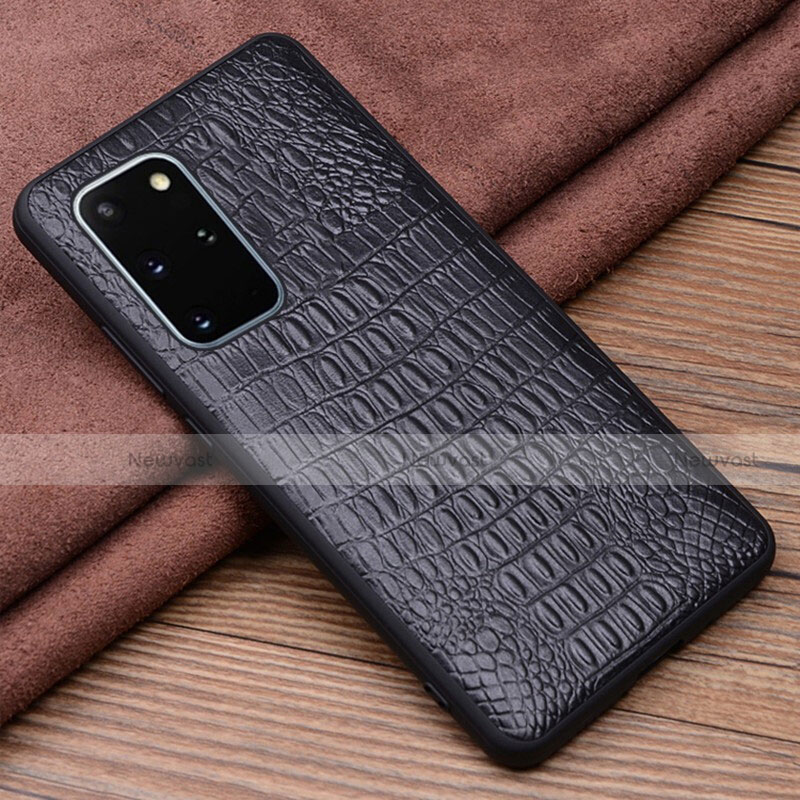 Soft Luxury Leather Snap On Case Cover R04 for Samsung Galaxy S20 Plus