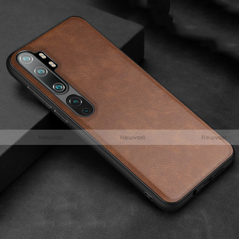 Soft Luxury Leather Snap On Case Cover R04 for Xiaomi Mi Note 10