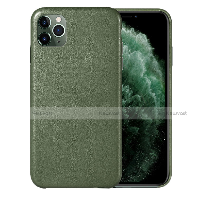 Soft Luxury Leather Snap On Case Cover R05 for Apple iPhone 11 Pro