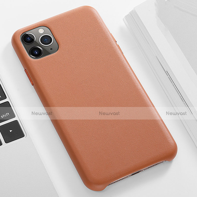 Soft Luxury Leather Snap On Case Cover R05 for Apple iPhone 11 Pro Max
