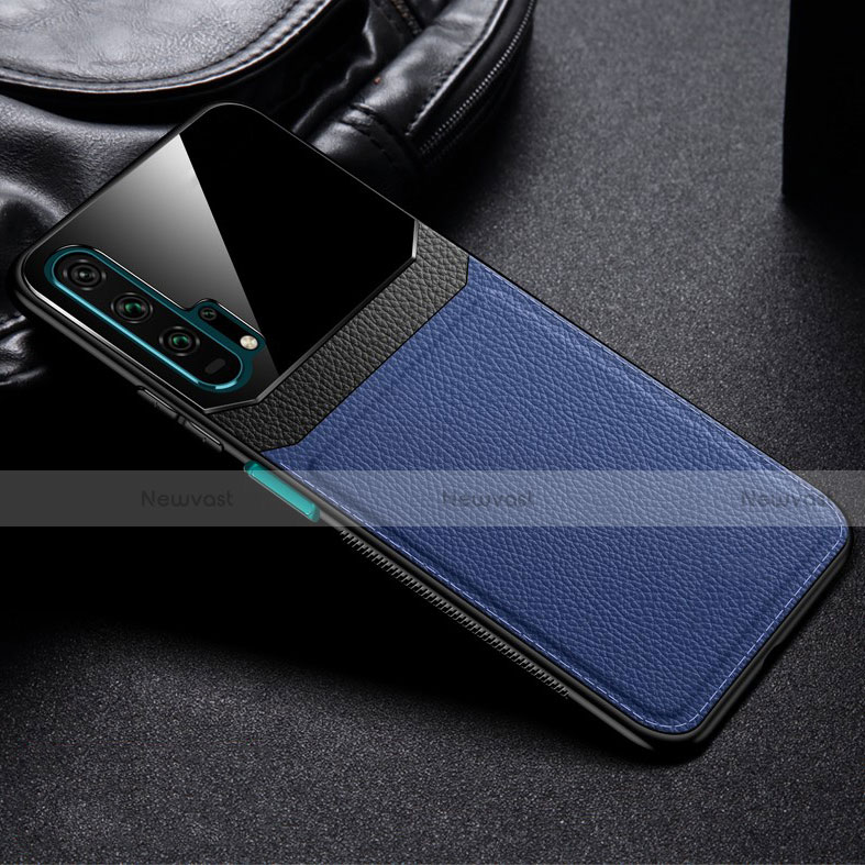 Soft Luxury Leather Snap On Case Cover R05 for Huawei Honor 20 Pro