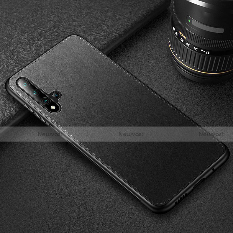 Soft Luxury Leather Snap On Case Cover R05 for Huawei Honor 20S