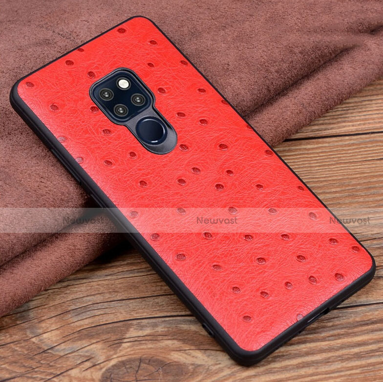 Soft Luxury Leather Snap On Case Cover R05 for Huawei Mate 20