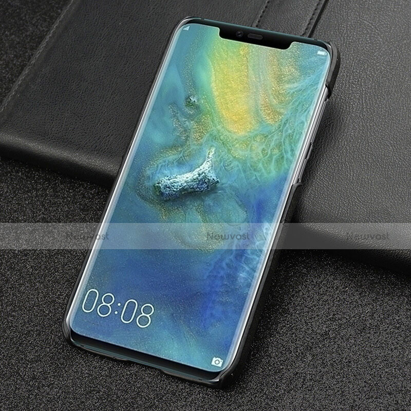 Soft Luxury Leather Snap On Case Cover R05 for Huawei Mate 20 Pro