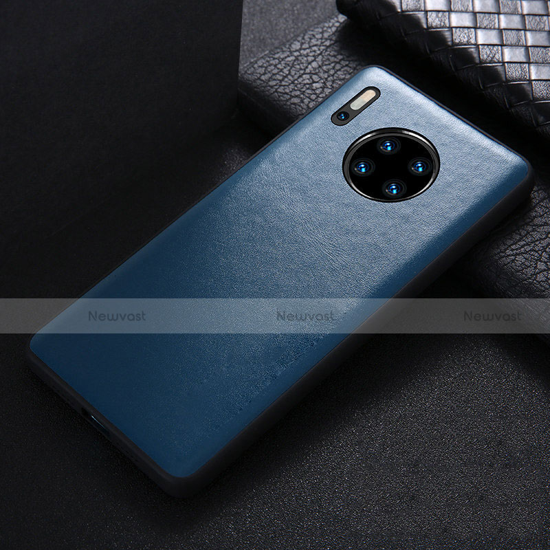 Soft Luxury Leather Snap On Case Cover R05 for Huawei Mate 30E Pro 5G