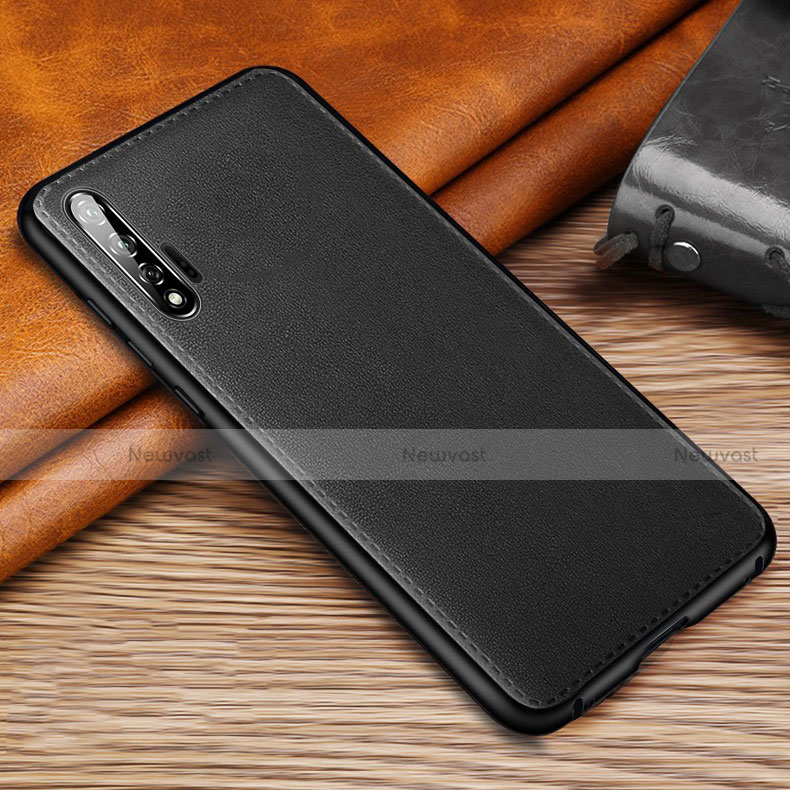 Soft Luxury Leather Snap On Case Cover R05 for Huawei Nova 6