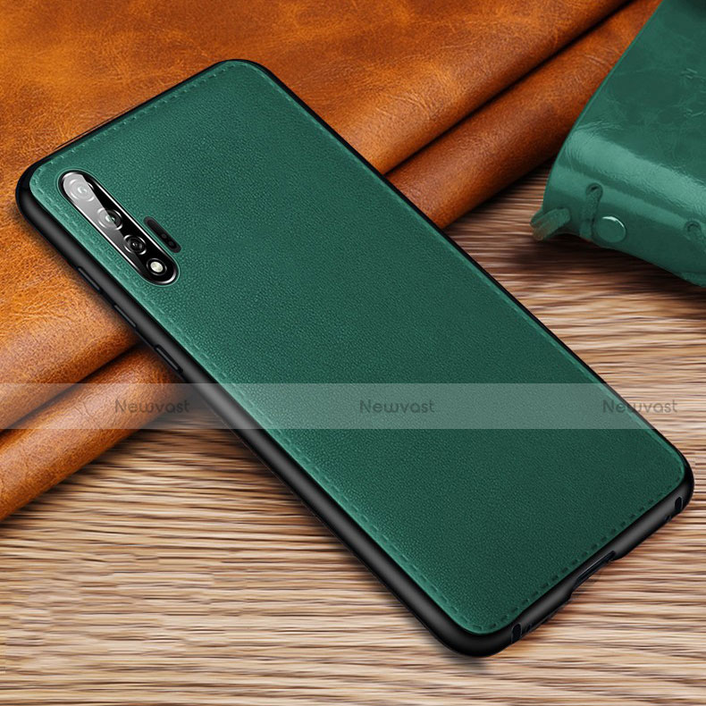 Soft Luxury Leather Snap On Case Cover R05 for Huawei Nova 6 5G