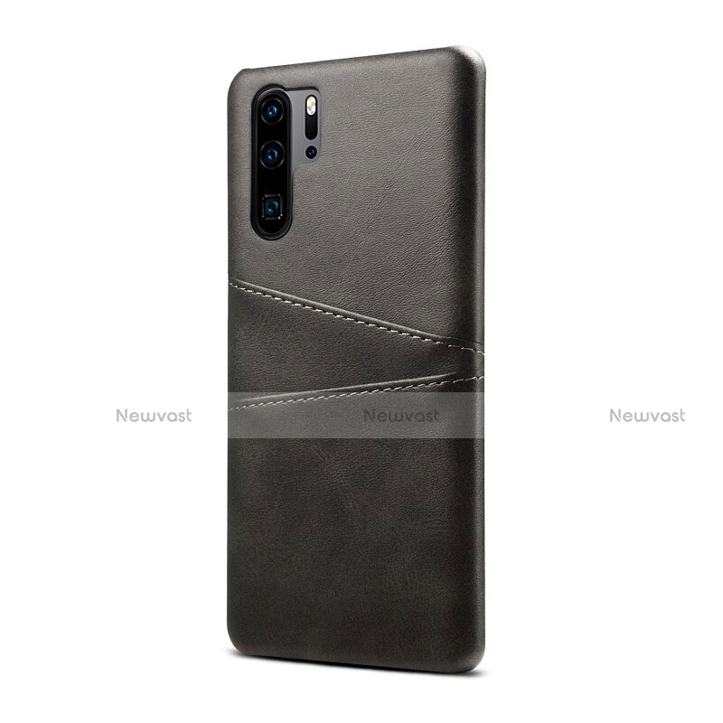 Soft Luxury Leather Snap On Case Cover R05 for Huawei P30 Pro