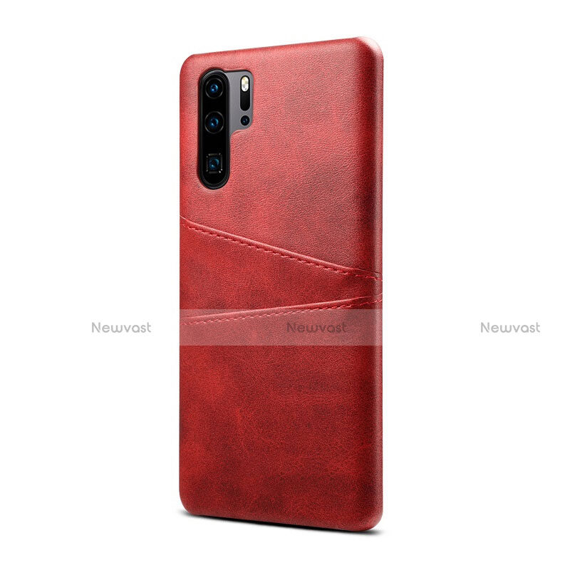 Soft Luxury Leather Snap On Case Cover R05 for Huawei P30 Pro