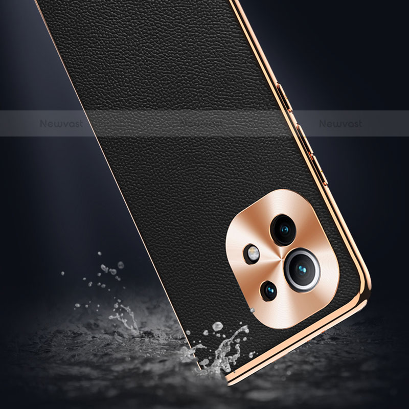 Soft Luxury Leather Snap On Case Cover R05 for Xiaomi Mi 11 5G