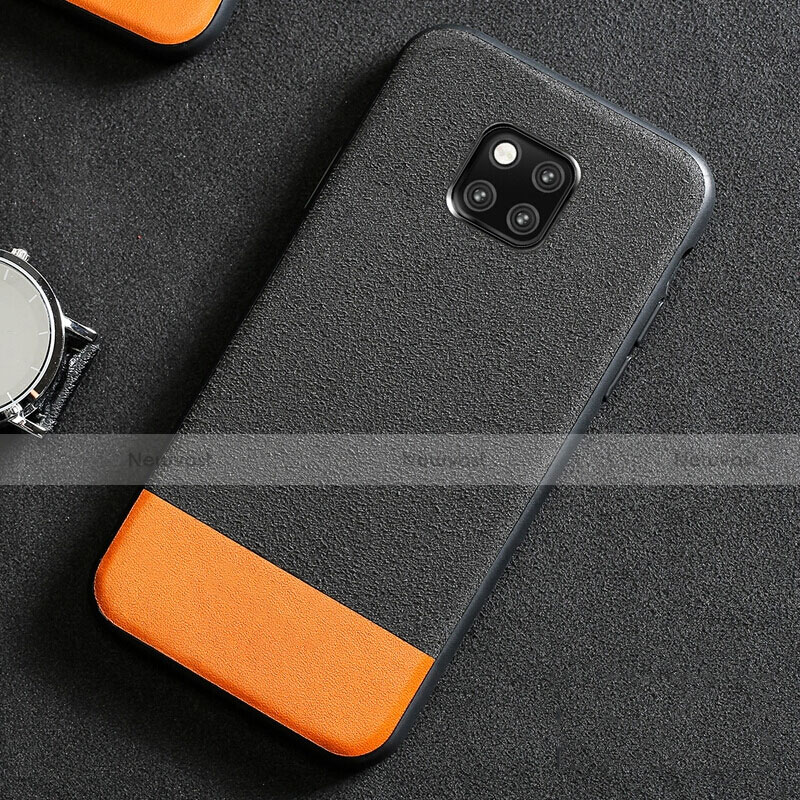 Soft Luxury Leather Snap On Case Cover R06 for Huawei Mate 20 Pro
