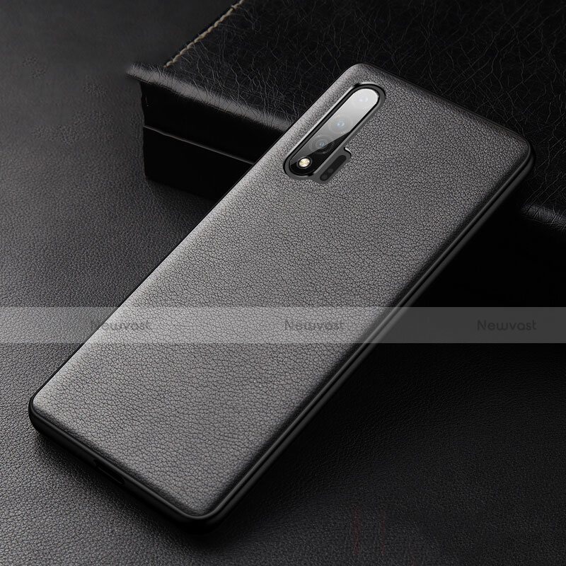 Soft Luxury Leather Snap On Case Cover R06 for Huawei Nova 6 5G