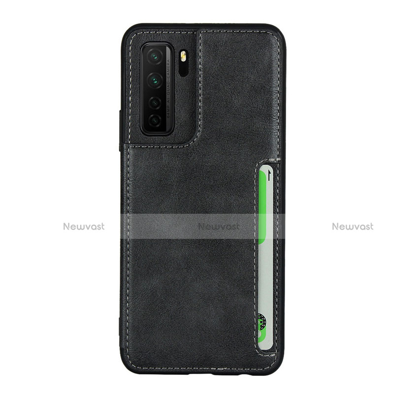 Soft Luxury Leather Snap On Case Cover R06 for Huawei Nova 7 SE 5G
