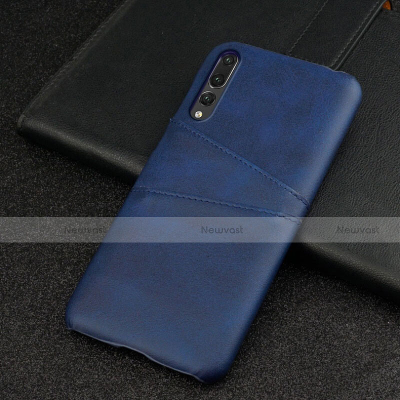 Soft Luxury Leather Snap On Case Cover R06 for Huawei P20 Pro