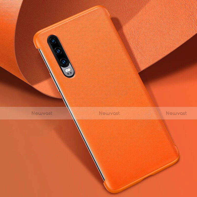 Soft Luxury Leather Snap On Case Cover R06 for Huawei P30