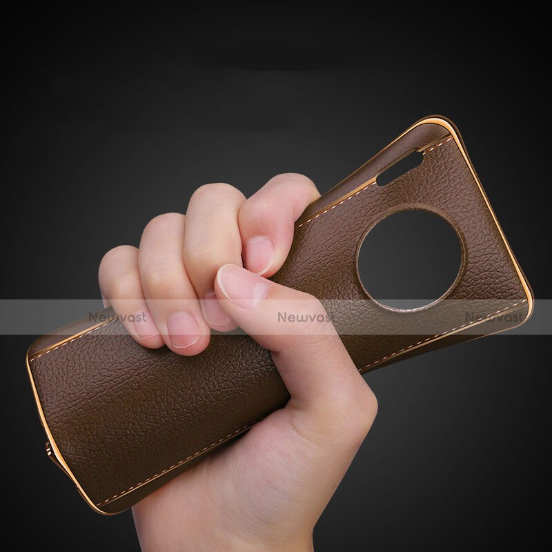 Soft Luxury Leather Snap On Case Cover R07 for Huawei Mate 30 Pro