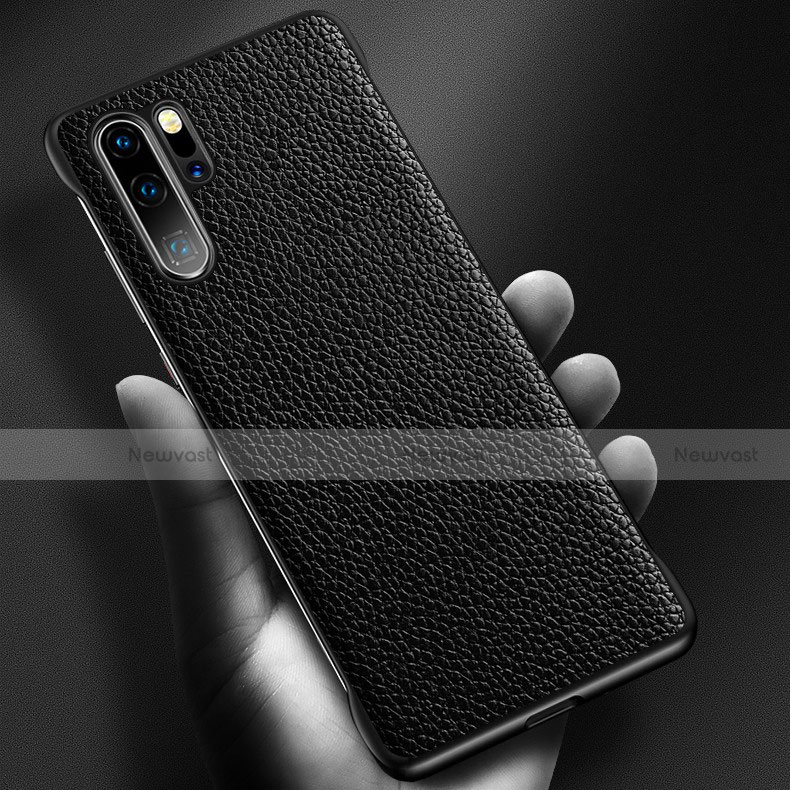 Soft Luxury Leather Snap On Case Cover R07 for Huawei P30 Pro New Edition