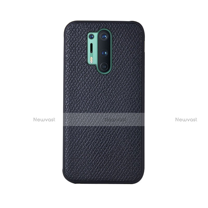 Soft Luxury Leather Snap On Case Cover R07 for OnePlus 8 Pro