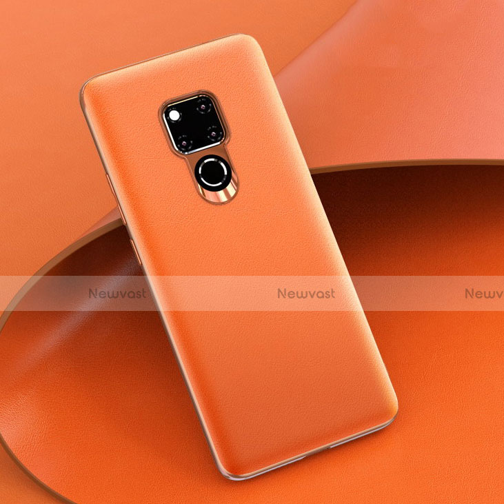 Soft Luxury Leather Snap On Case Cover R08 for Huawei Mate 20 X 5G