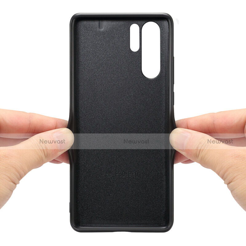 Soft Luxury Leather Snap On Case Cover R08 for Huawei P30 Pro