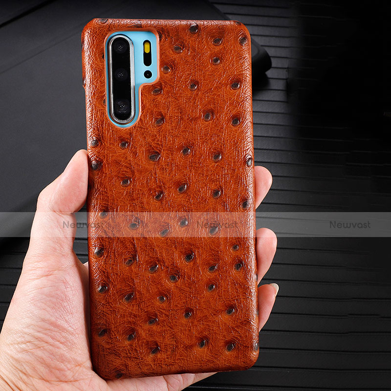 Soft Luxury Leather Snap On Case Cover R09 for Huawei P30 Pro New Edition