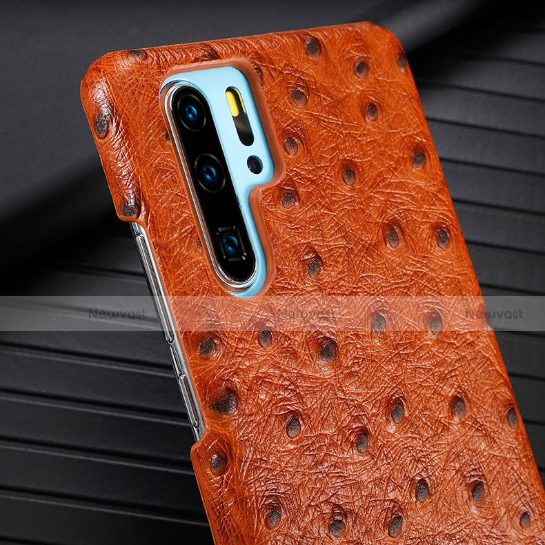 Soft Luxury Leather Snap On Case Cover R09 for Huawei P30 Pro New Edition