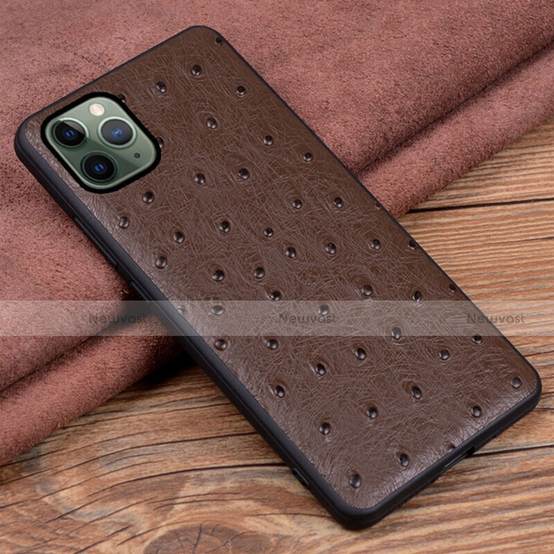 Soft Luxury Leather Snap On Case Cover R12 for Apple iPhone 11 Pro