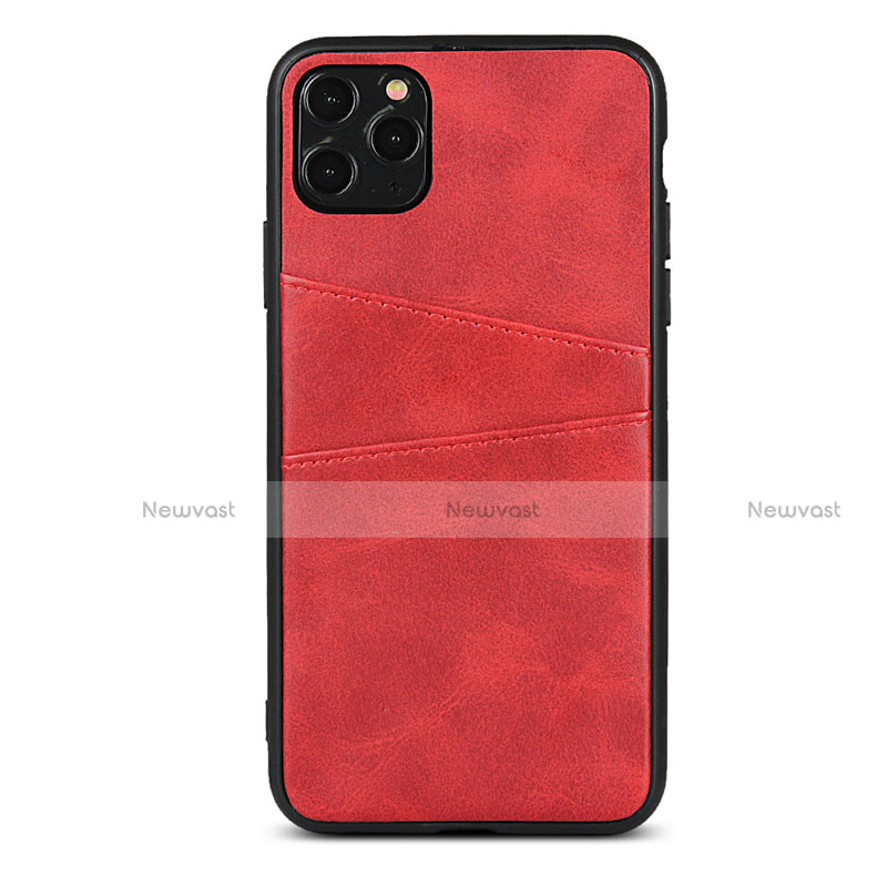 Soft Luxury Leather Snap On Case Cover R15 for Apple iPhone 11 Pro Max