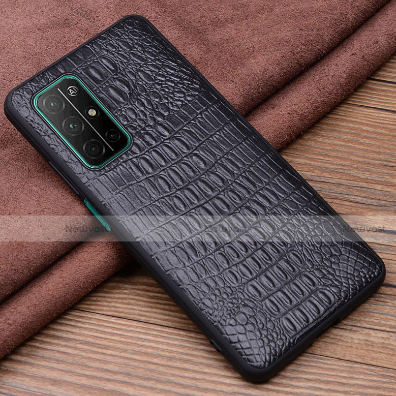 Soft Luxury Leather Snap On Case Cover S01 for Huawei Honor 30S