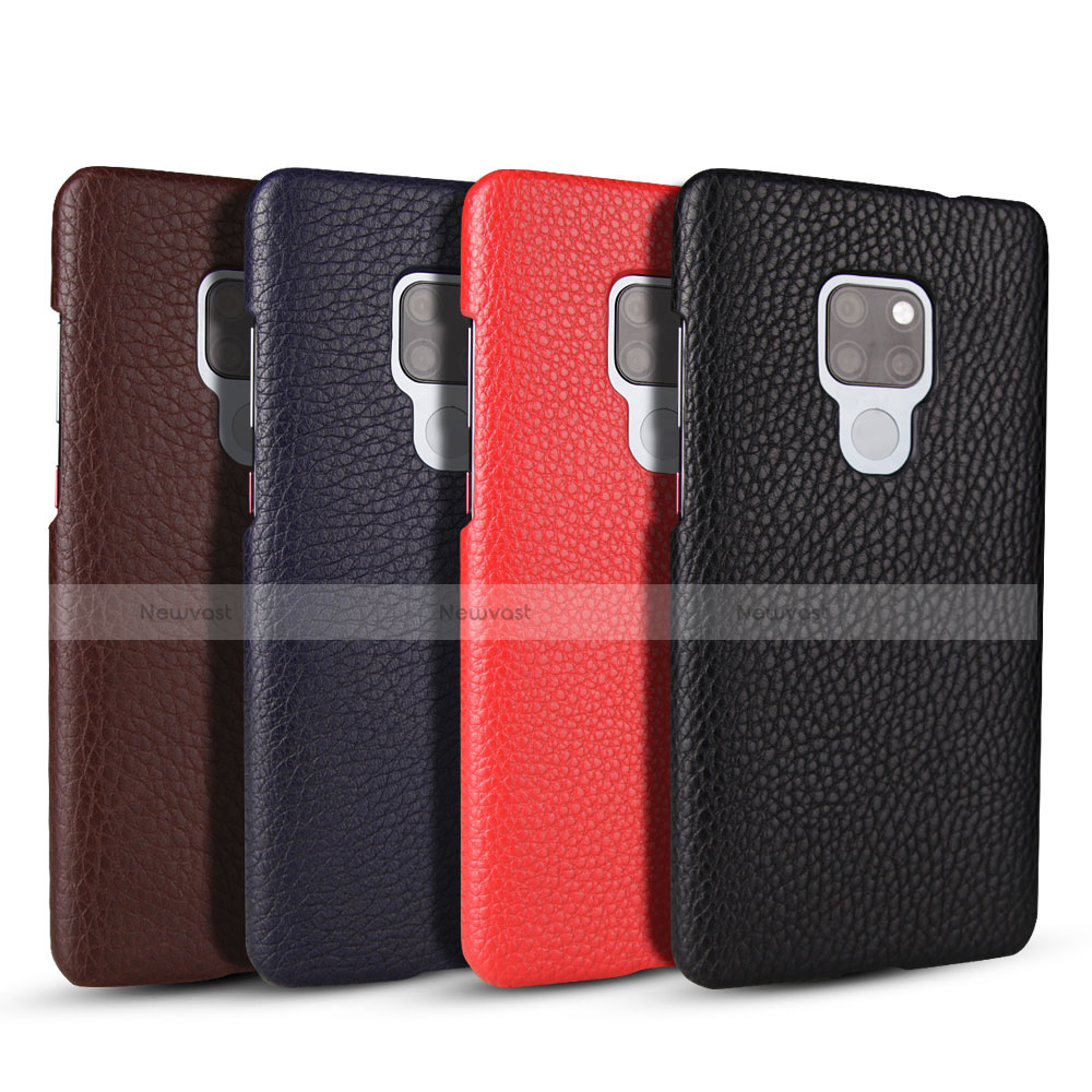 Soft Luxury Leather Snap On Case Cover S01 for Huawei Mate 20